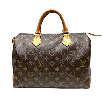 Louis Vuitton Speedy 30  Canvas Tote Bag