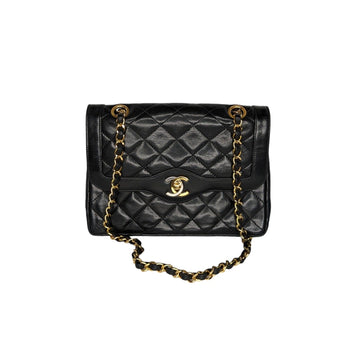 Chanel bags  Black Coco Paris Double Flap Bag