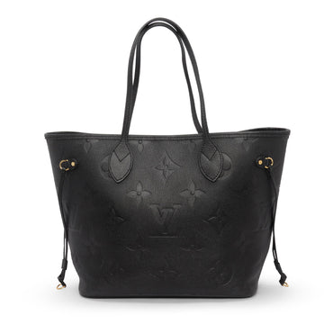 Louis Vuitton Black Empreinte Monogram Giant Neverfull MM