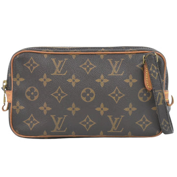 Louis Vuitton Pochette Marly  Canvas Clutch Bag
