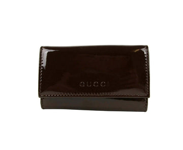 Gucci Men's   high quality Leather Key Chain Holder With Box