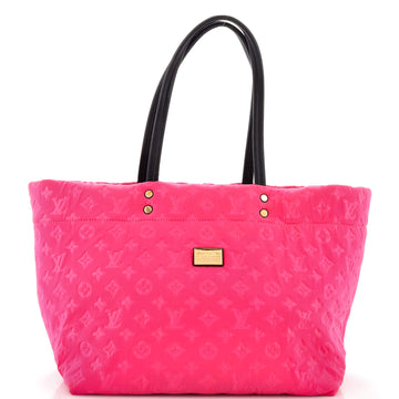 Scuba Tote Monogram Embossed Neoprene MM