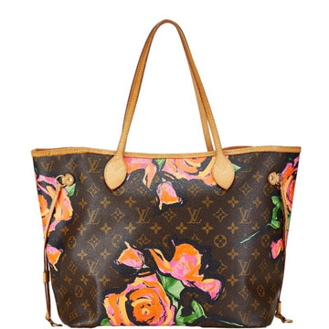 Louis Vuitton Neverfull Mm  Canvas Shoulder Bag