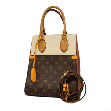 Louis Vuitton Fold Mm  Canvas Tote Bag