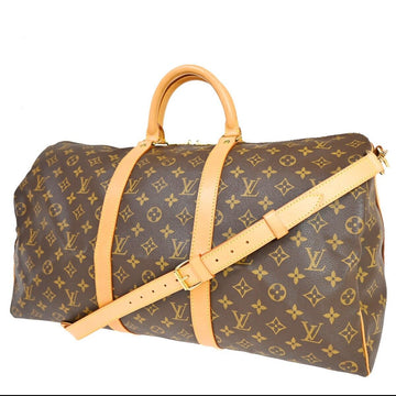 Louis Vuitton Keepall Bandouliere 50  Canvas Travel Bag