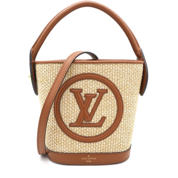 Petit bucket New 1:1 Bags Raffia Beige