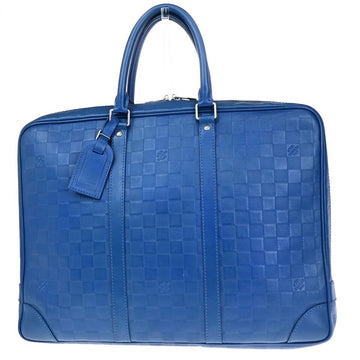 Louis Vuitton Porte Documents Voyage  Leather Briefcase Bag