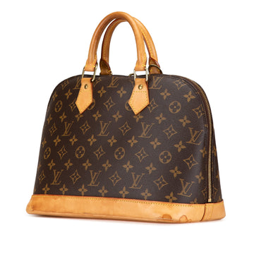 Brown Louis Vuitton Monogram Alma PM Handbag