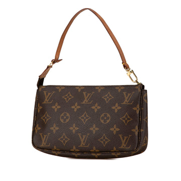 Brown Louis Vuitton Monogram Pochette Accessoires Shoulder Bag