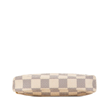 White Louis Vuitton Damier Azur Mini Pochette Accessoires Handbag