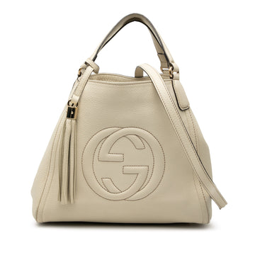 Soho Convertible Shoulder Bag Leather Small