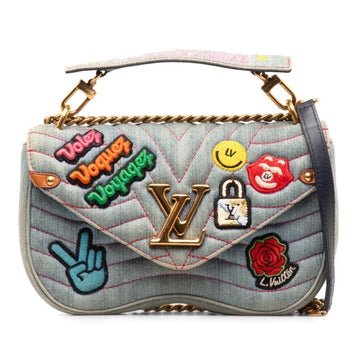 Louis Vuitton New Wave   - Jeans Shoulder Bag