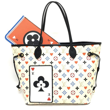 Louis Vuitton Neverfull Mm  Canvas Tote Bag