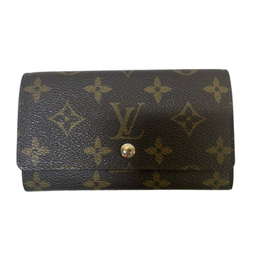 Louis Vuitton Porte Monnaie Zippy  Canvas Wallet