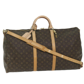 Louis Vuitton Keepall Bandoulière 60  Canvas Shoulder Bag