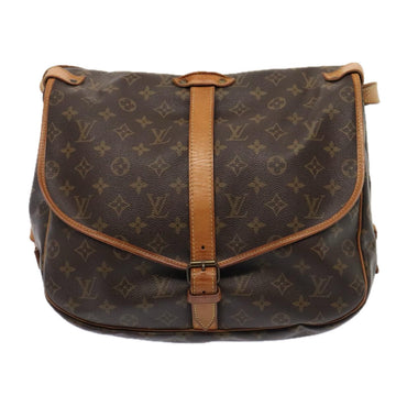 Louis Vuitton Saumur 35  Canvas Shoulder Bag