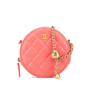 Chanel Coco Mark Matelasse Lambskin Shoulder Bag