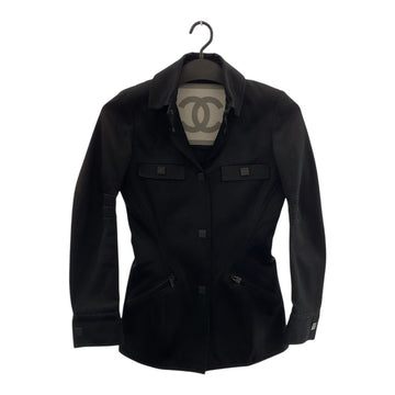 Chanel Coco Mark Sports Line Cotton/Silk Jacket