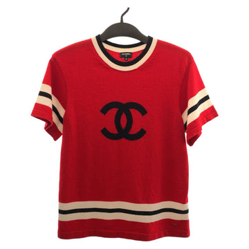 Chanel Coco Mark Cashmere Knit T-shirt