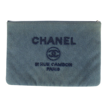 Chanel Deauville Sequin Denim Clutch New 1:1 Bags