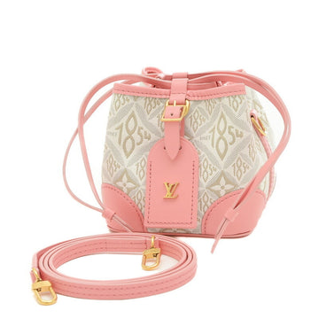 Louis Vuitton Nano Noé  Canvas Shoulder Bag