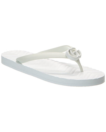 Gucci GG Rubber Flip Flop