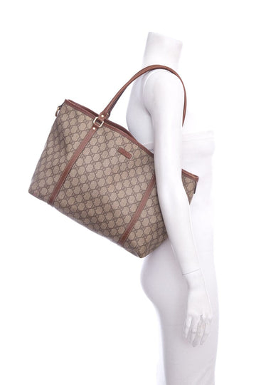 Gucci Nice GG Monogram Leather/canvas Tote