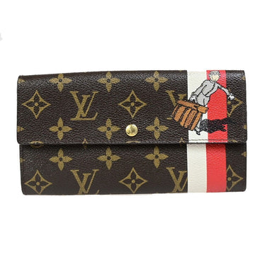 Louis Vuitton Sarah  Canvas Wallet