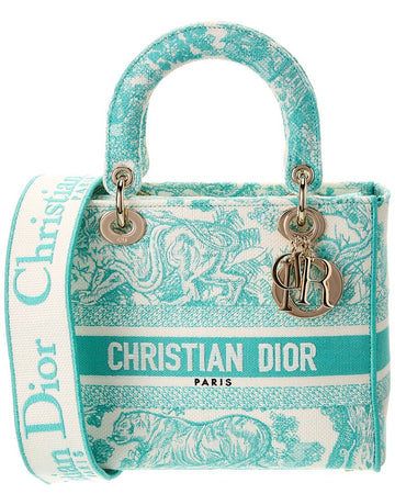 Dior Lady D-Lite Medium Canvas Tote