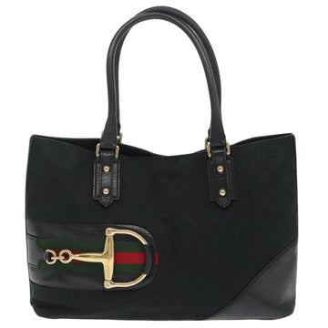Gucci Horsebit  Canvas Tote Bag ()
