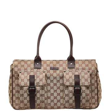 Gucci Gg Canvas  Canvas Tote Bag ()