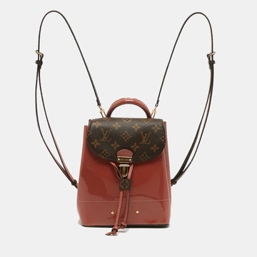 Louis Vuitton Vieux Rose Monogram Canvas And high quality Leather Hot Springs Backpack