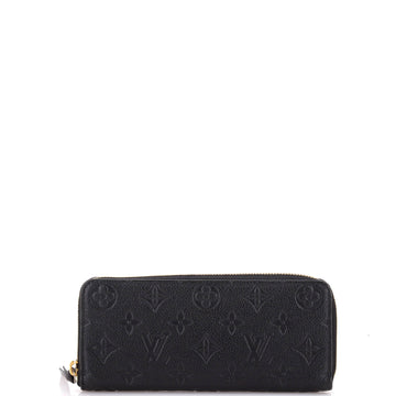 Leather Wallet Monogram Empreinte Leather