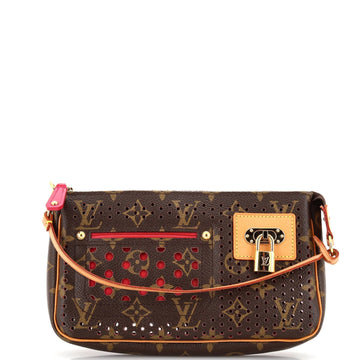 Pochette Accessoires Perforated Monogram Canvas