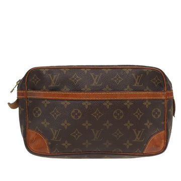 Louis Vuitton Compiègne  Canvas Clutch Bag