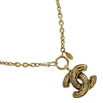 Chanel Coco Mark Matelasse Necklace