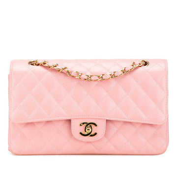 Chanel Coco Mark Matelasse Caviar Skin 2way Shoulder Bag