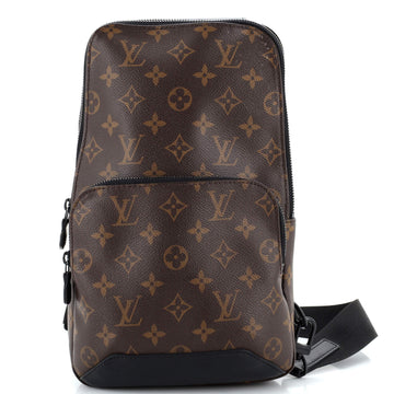 Avenue Sling Bag Macassar Monogram Canvas
