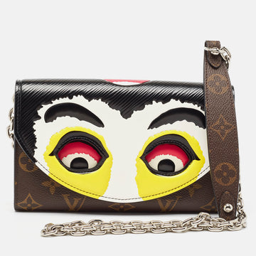 Louis Vuitton  Monogram Canvas Kabuki Wallet On A Chain