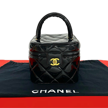 Chanel Matelasse Patent Leather Handbag