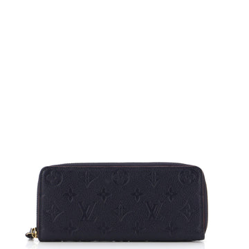 Leather Wallet Monogram Empreinte Leather
