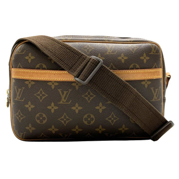 Louis Vuitton Reporter Pm  Canvas Shoulder Bag