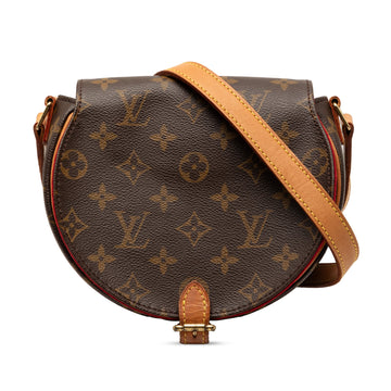 Tambourine Handbag Monogram Canvas