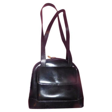 Gucci Bamboo Diana Top Handle Bag Dual Zip Two Strap Rounded Black  Leather Satchel