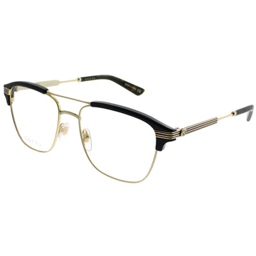 Gucci  GG 0241O 002 Unisex Rectangle Eyeglasses 54mm