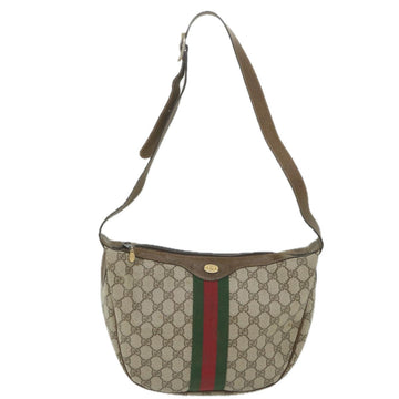 Gucci Web  Canvas Shoulder Bag ()