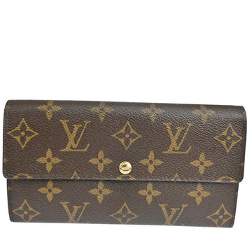 Louis Vuitton Sarah  Canvas Wallet