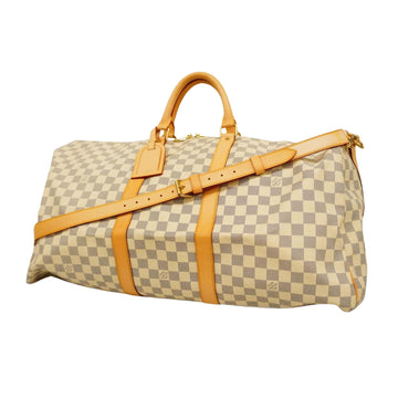 Louis Vuitton Keepall Bandoulière 55  Canvas Travel Bag