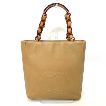 Top Quality Chanel Leather Skin Tortoise Shell Tote Bag