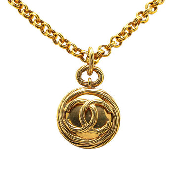 Chanel Coco Mark Mirror Pendant Necklace